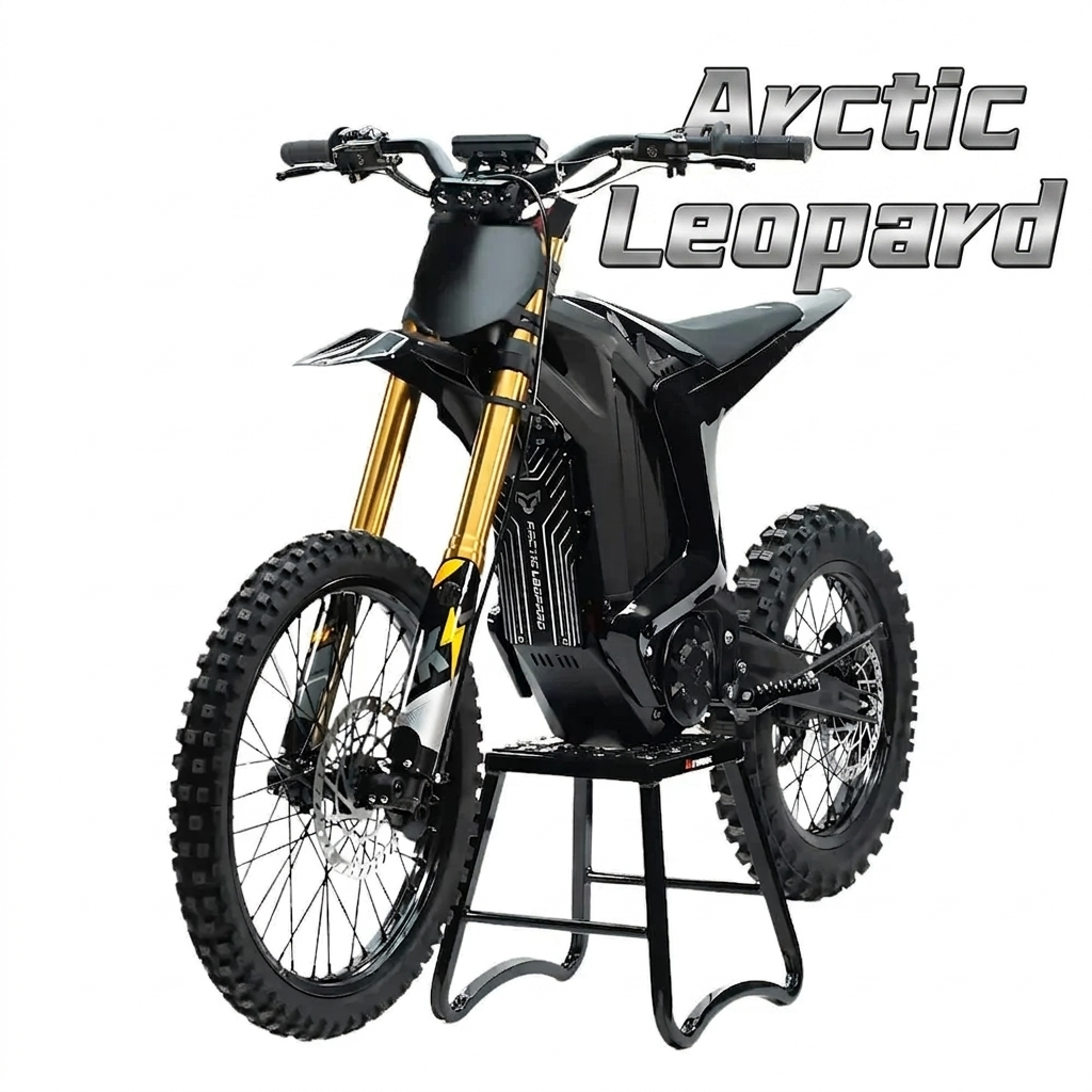 Arctic Leopard XE PRO S electric dirt bike available at VoltRush USA in St. Peters, serving the St. Louis metro