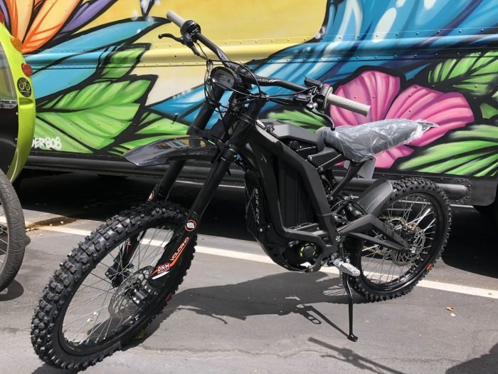 Surron Light Bee X electric dirt bike side view