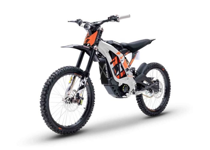 Surron Light Bee X electric dirt bike alternate side view