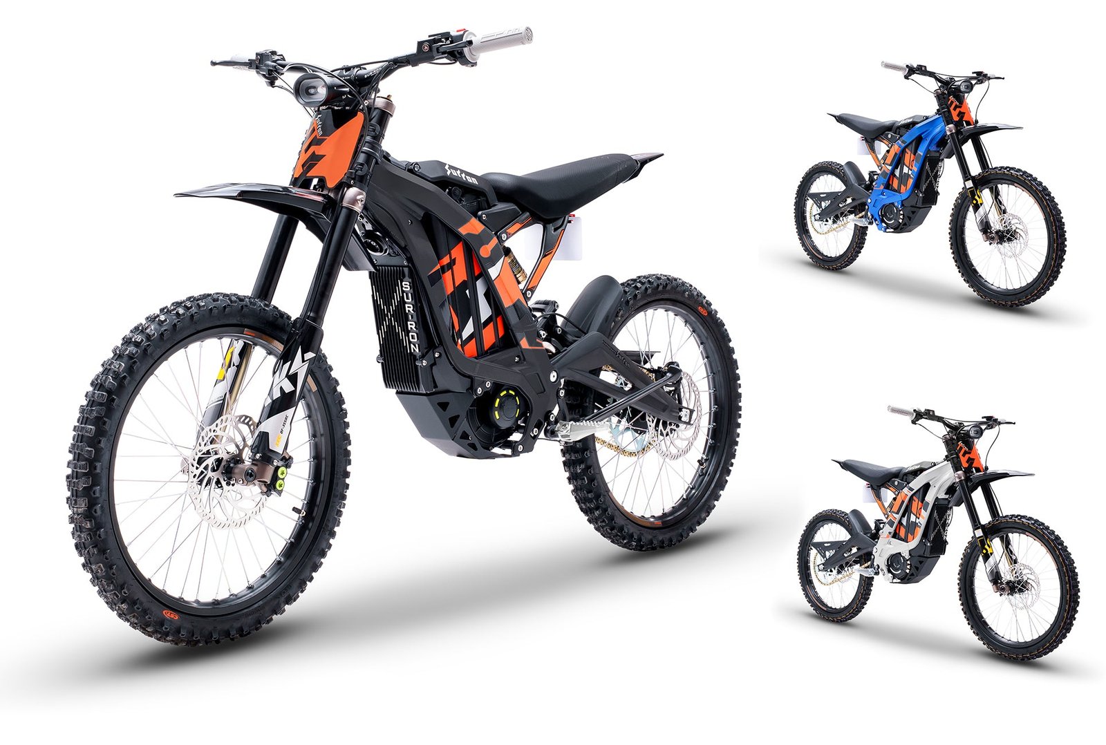 Surron Light Bee X electric dirt bike at VoltRush USA showroom
