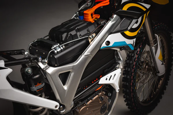 Surron Storm Bee F electric dirt bike frame detail