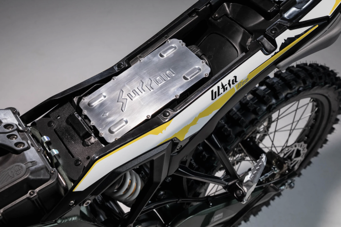 Surron Ultra Bee electric dirt bike detail view